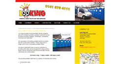 Desktop Screenshot of loo-king.co.uk